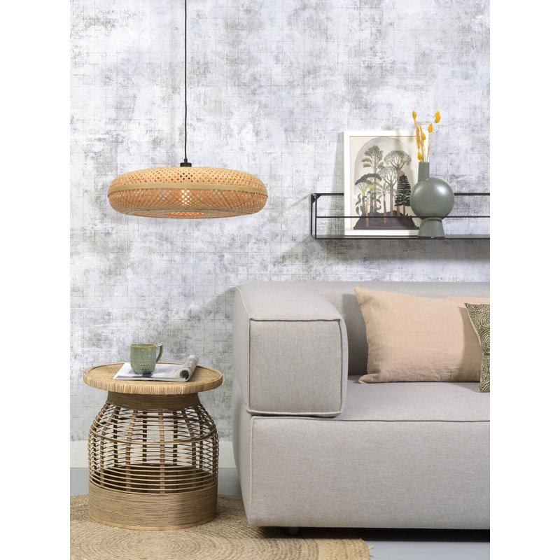 Good&Mojo-collectie Hanging lamp Palawan 60x15cm natural, L