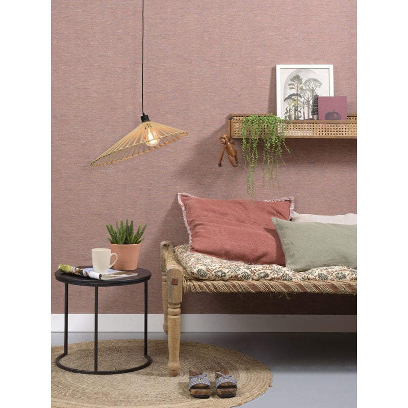 Good&Mojo-collectie Hanging lamp Bromo asymm. dia.60x13cm natural, L