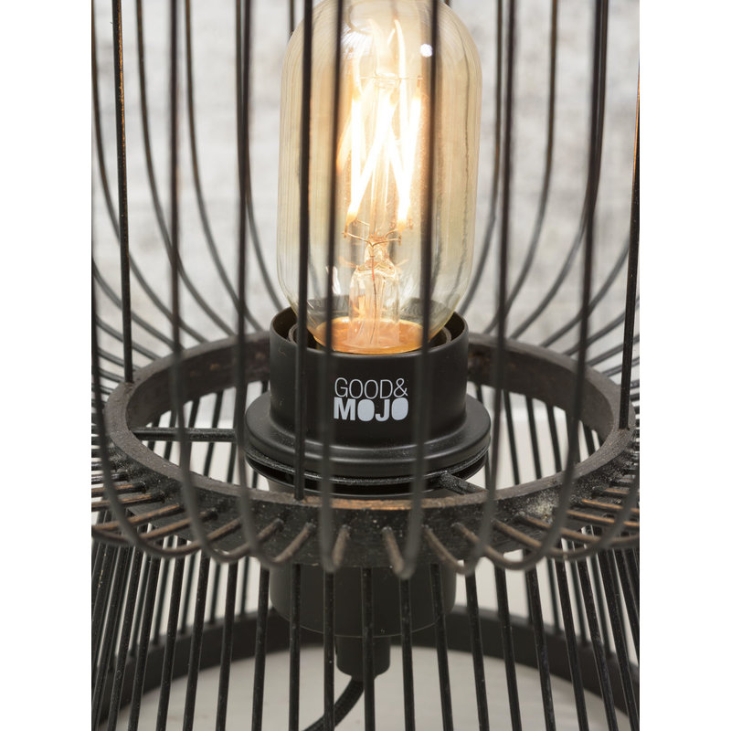 Good&Mojo-collectie Table lamp Cango h.30x26cm, black