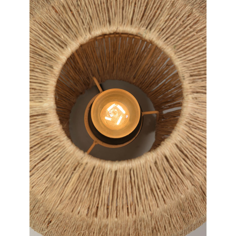 Good&Mojo-collectie Table lamp Iguazu jute globe 25xh.25cm natural, S