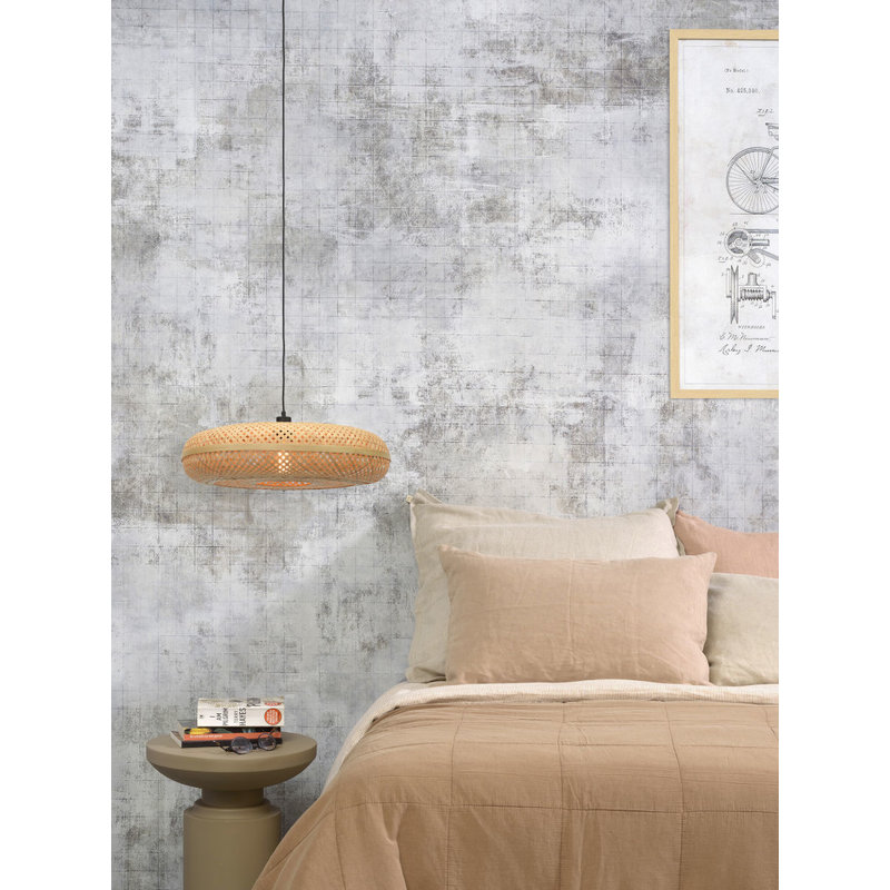 Good&Mojo-collectie Hanging lamp Palawan 60x15cm natural, L