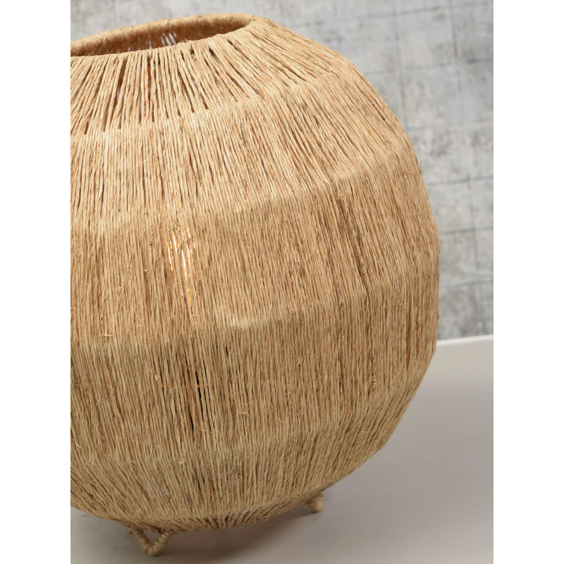 Good&Mojo-collectie Table lamp Iguazu jute globe 25xh.25cm natural, S