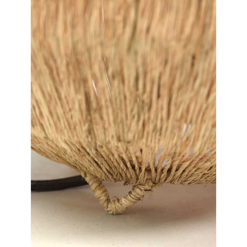 Good&Mojo-collectie Table lamp Iguazu jute globe 25xh.25cm natural, S