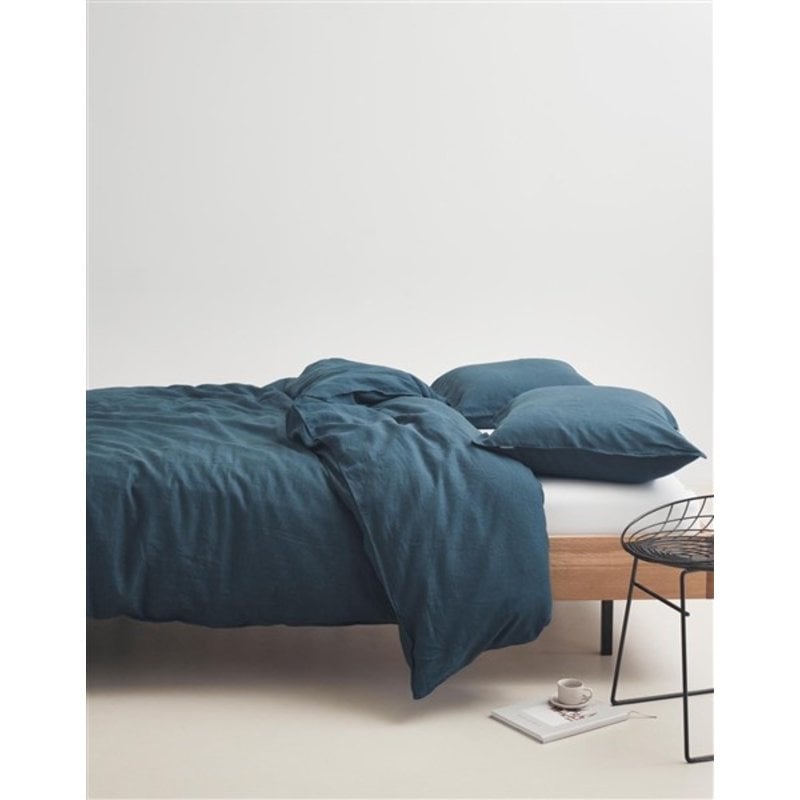 Marc O'Polo-collectie Marc O'Polo Duvet cover 1p set 140x220+60x70 Indigo blue