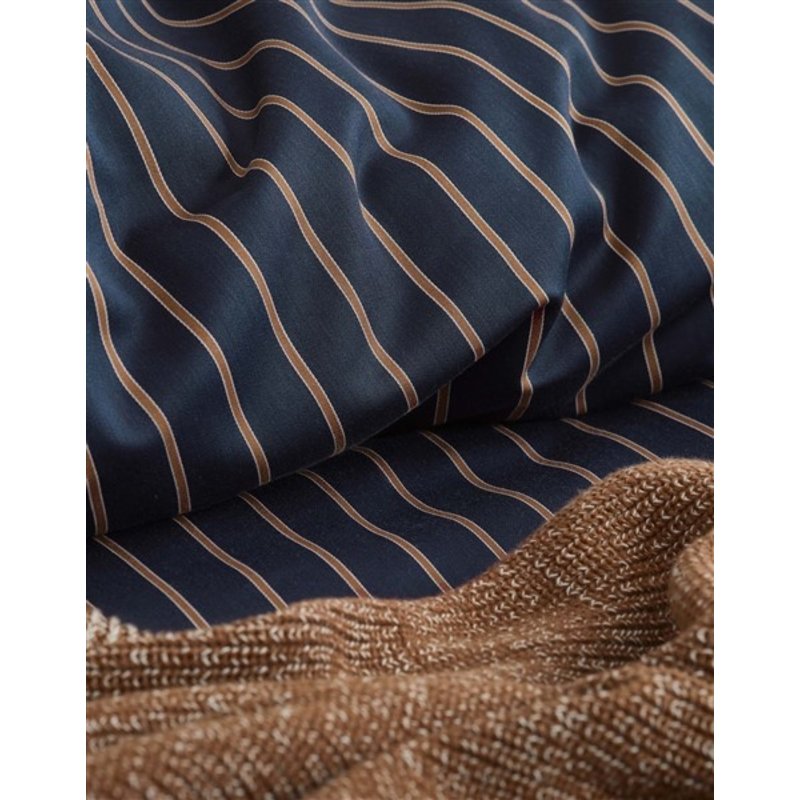 Marc O'Polo-collectie Marc O'Polo Duvet cover 1p set 140x220+60x70 Deep blue