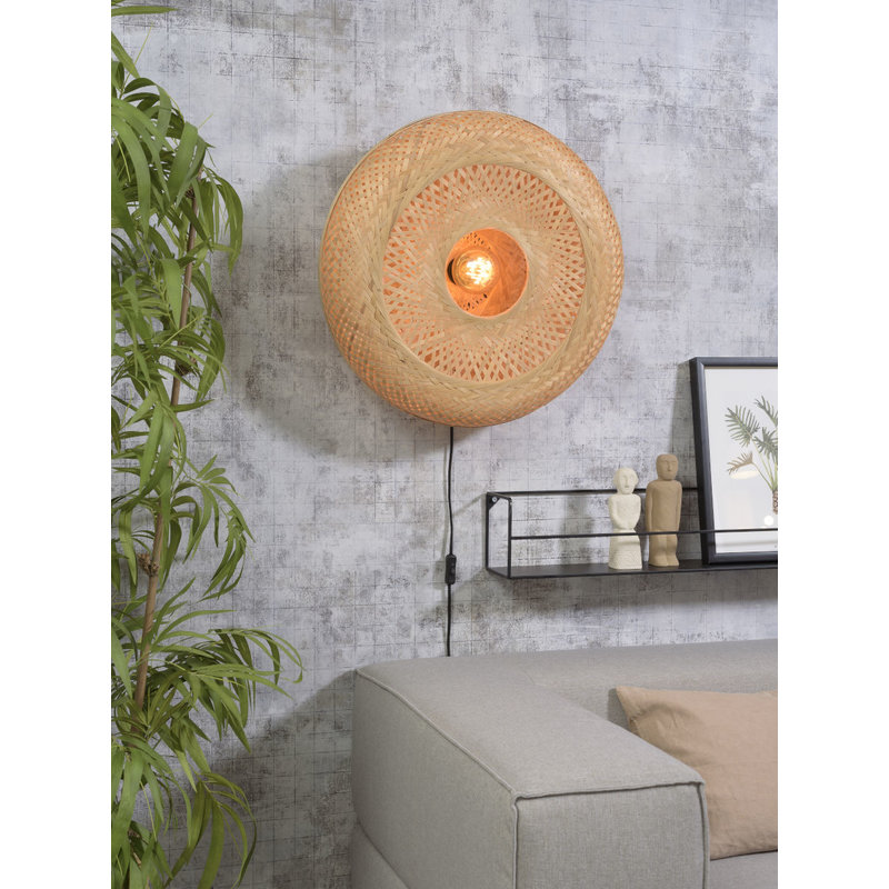 Good&Mojo-collectie Wall lamp Palawan 60x15cm natural, L