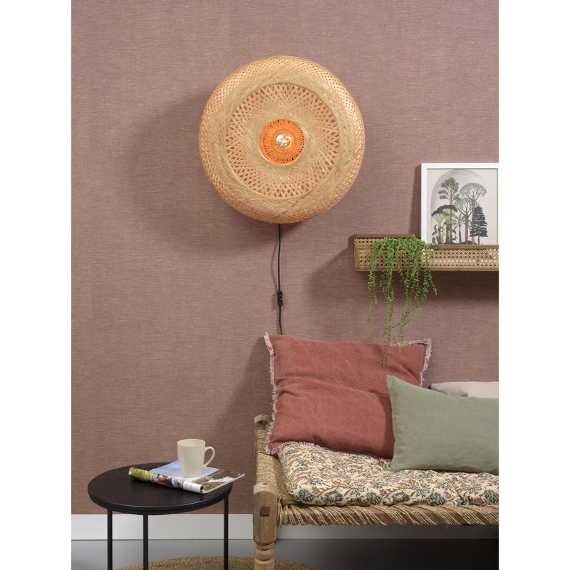 Good&Mojo-collectie Wall lamp Palawan 60x15cm natural, L