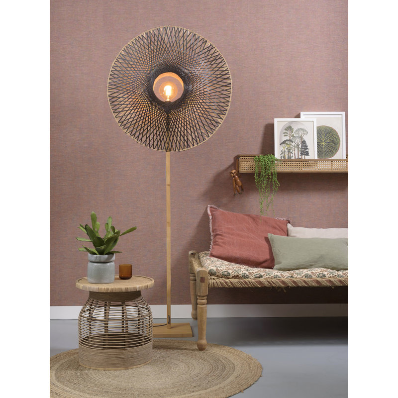 Good&Mojo-collectie Vloerlamp Kalimantan verticaal L