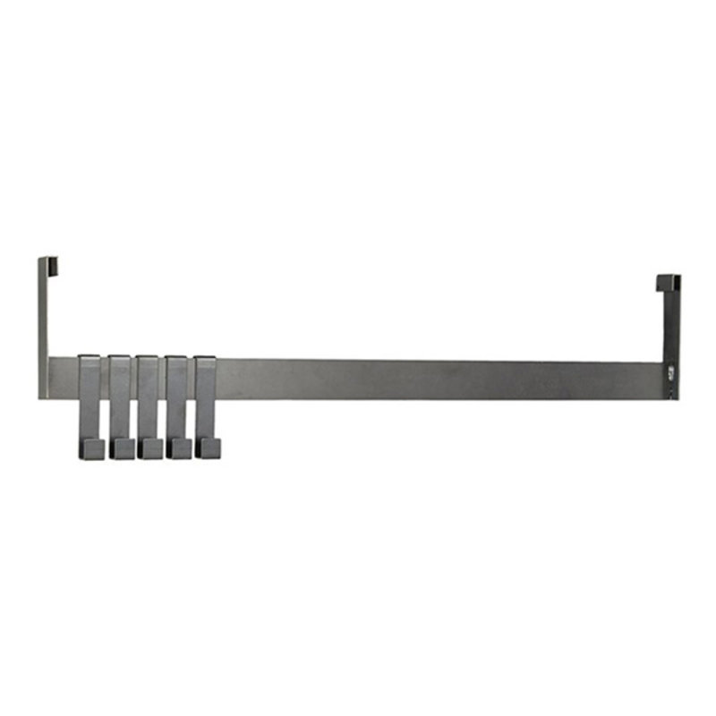 House Doctor-collectie House Doctor  Shelving system Fari Black Rail w. 5 hooks