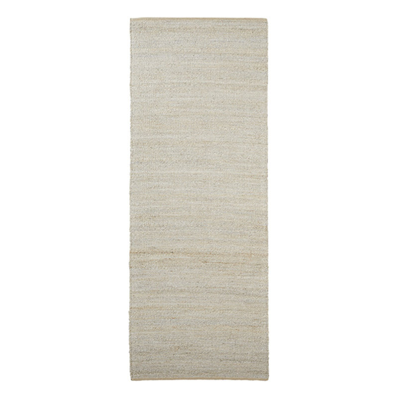 House Doctor-collectie House Doctor  Rug Hempi Light grey Handmade Finish may vary 300x90