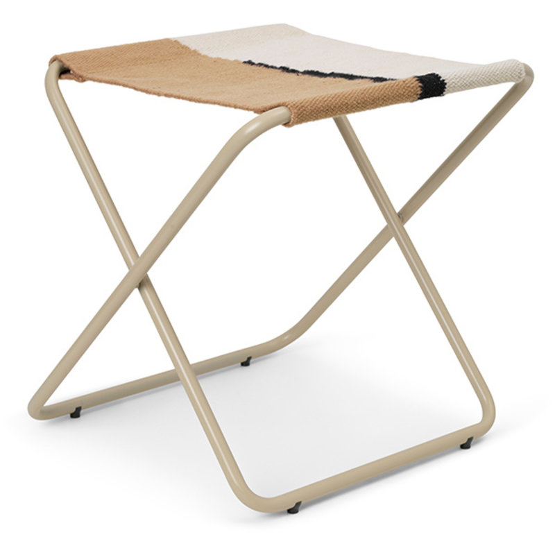 ferm LIVING-collectie Desert Stool - Cashmere/Soil