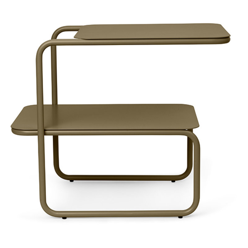 ferm LIVING-collectie Level Side Table - Olive