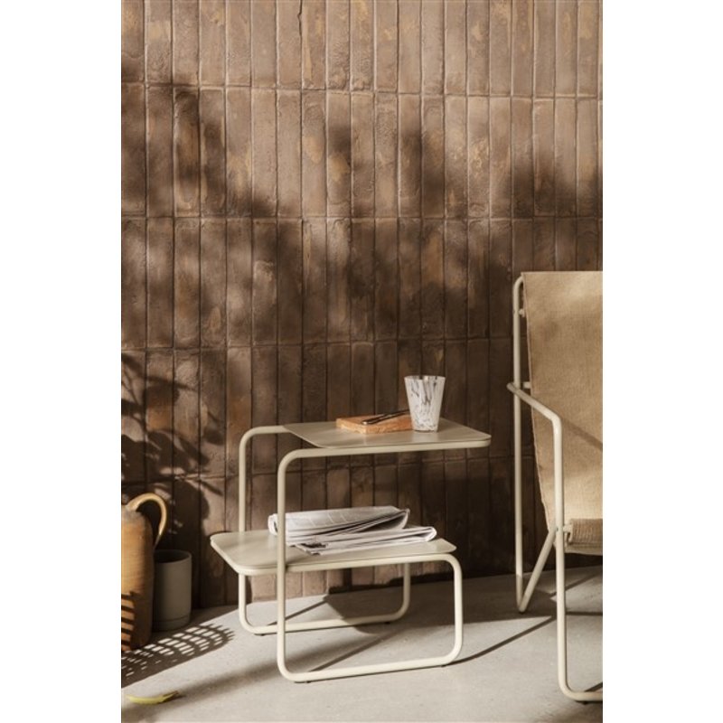 ferm LIVING-collectie Level Side Table - Cashmere