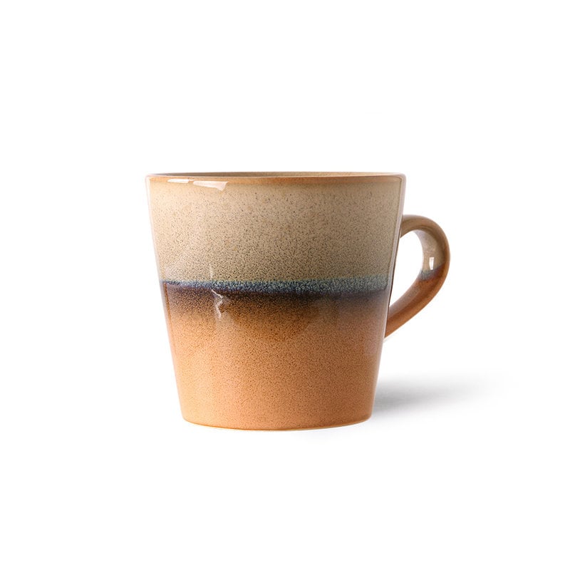 HKliving-collectie 70s ceramics: americano mug, tornado