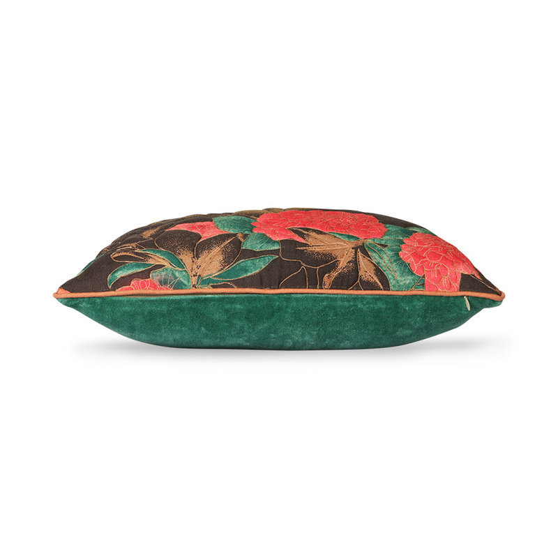 HKliving-collectie DORIS for HKLIVING: stitched cushion floral (30x40)