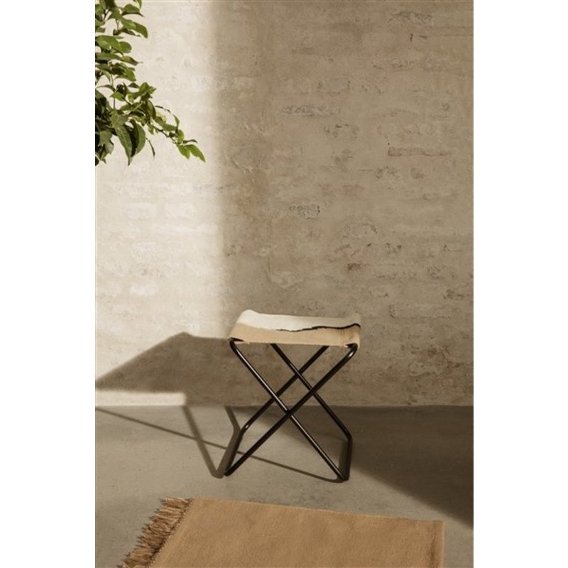 ferm LIVING-collectie Hem Rug - Small - Sand