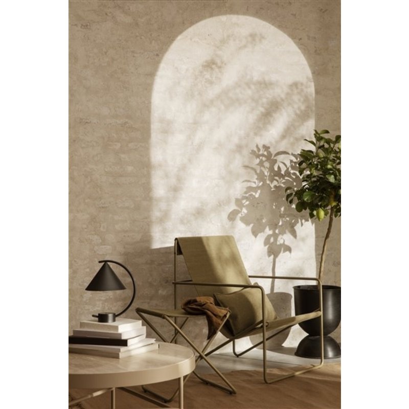 ferm LIVING-collectie Hem Rug - Medium - Sand