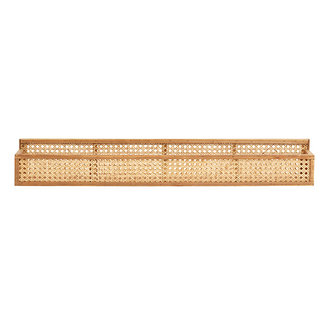 Nordal SHELFI rattan shelf, L, col. nature