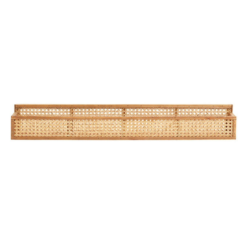 Nordal-collectie SHELFI rattan shelf, L, col. nature