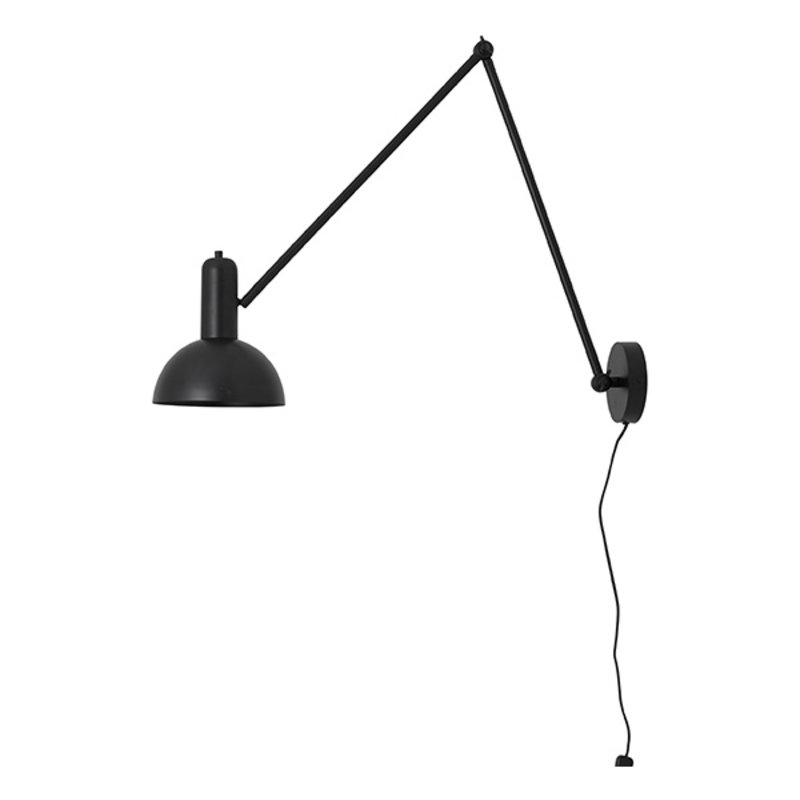 Nordal-collectie Wandlamp FREYA zwart