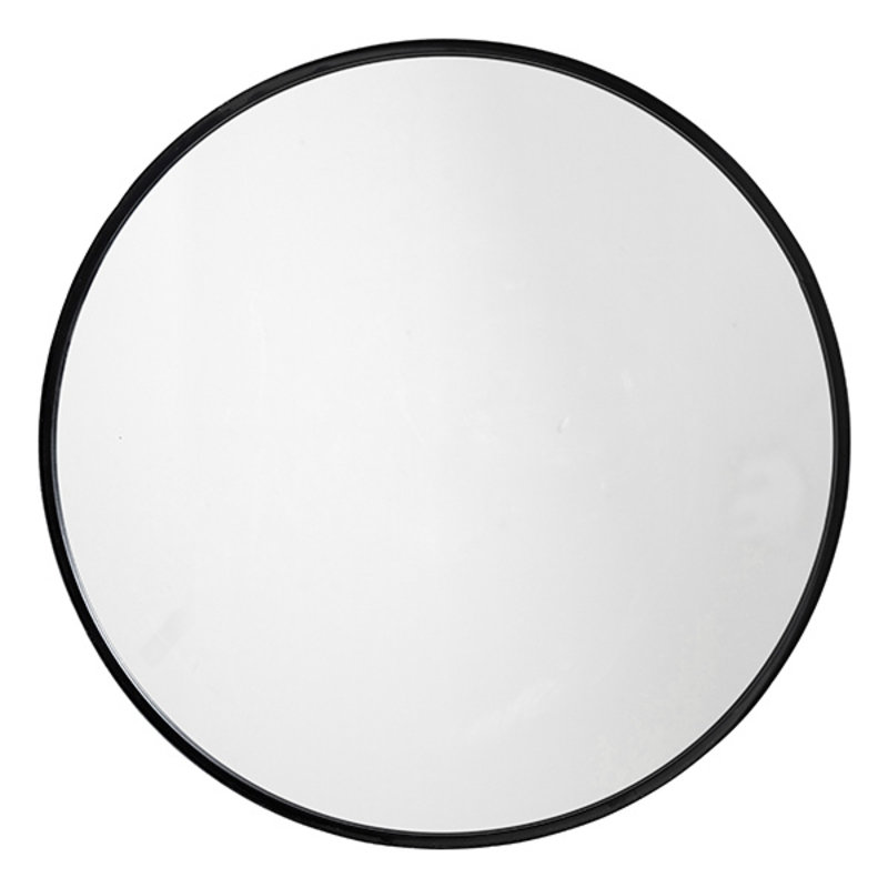 Nordal-collectie ASIO round mirror, L, black