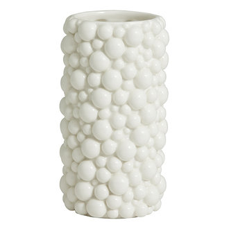Nordal NAXOS vase, S, white