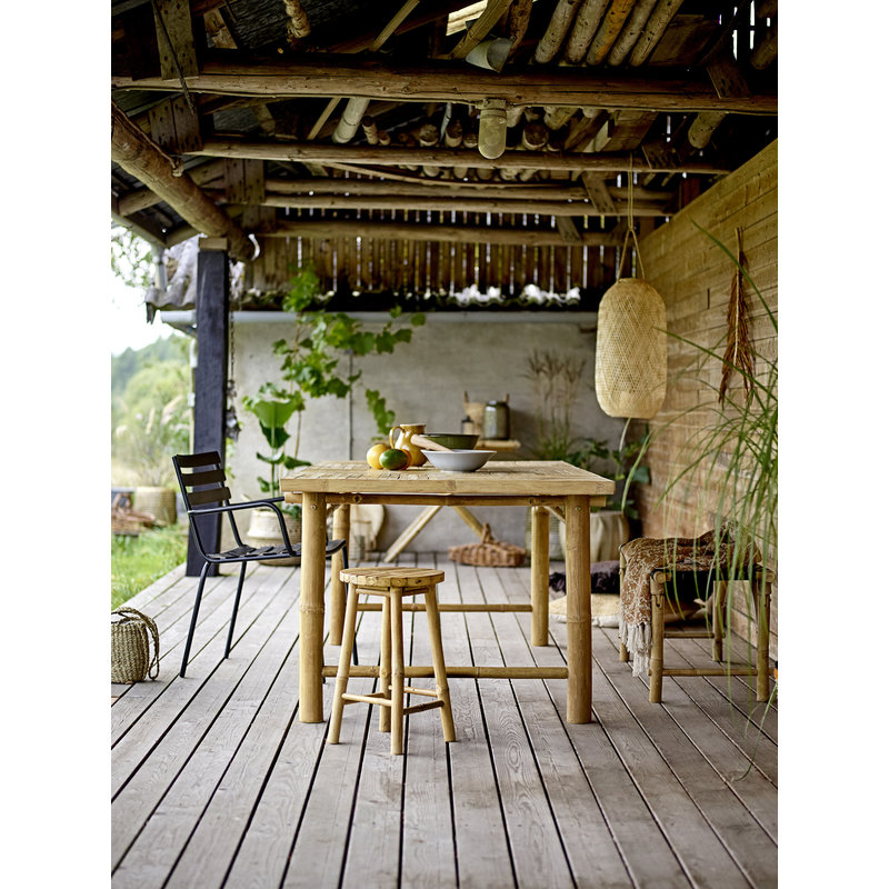 Bloomingville-collectie Sole Dining Table Nature Bamboo