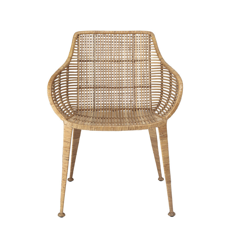 Bloomingville-collectie Lounge stoel Amira naturel rattan