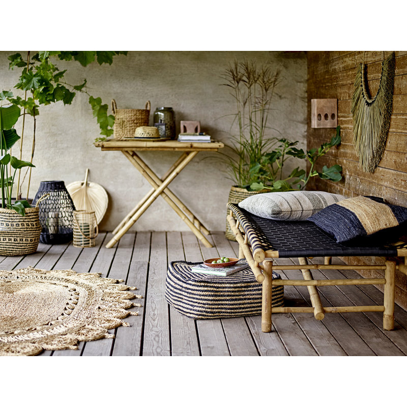 Bloomingville-collectie Vida Daybed Black Bamboo