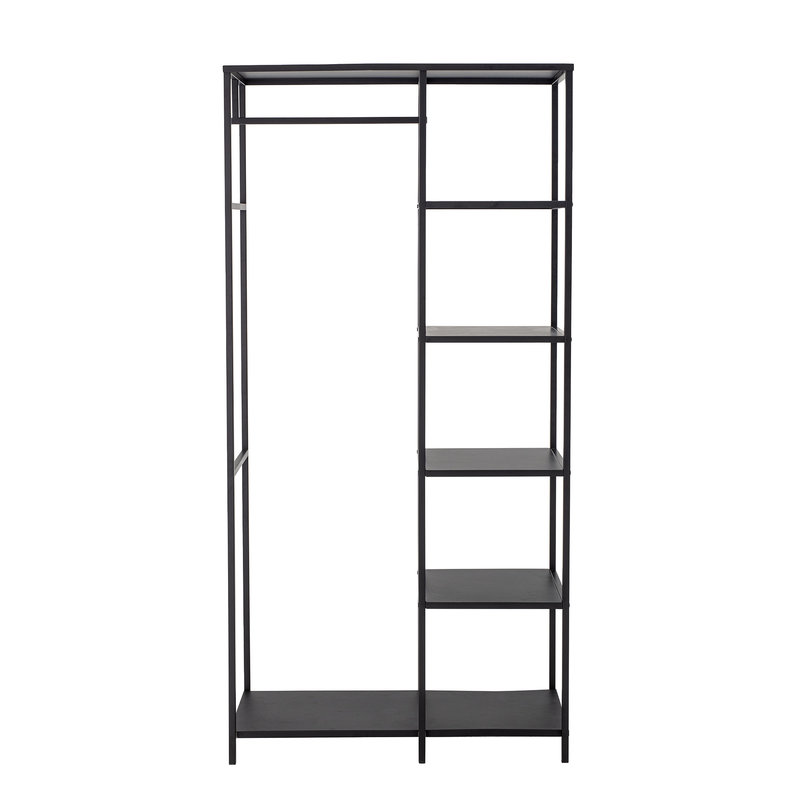 Bloomingville-collectie Valde Clothes Rack Black Metal