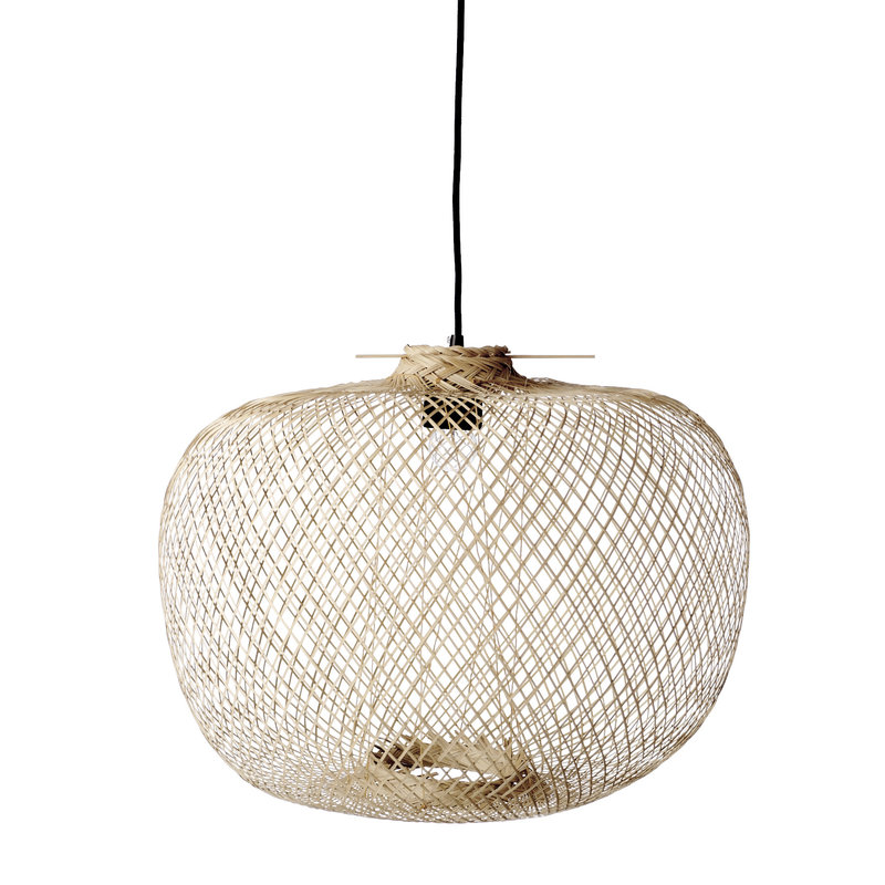 Bloomingville-collectie Rodi Pendant Lamp Nature Bamboo