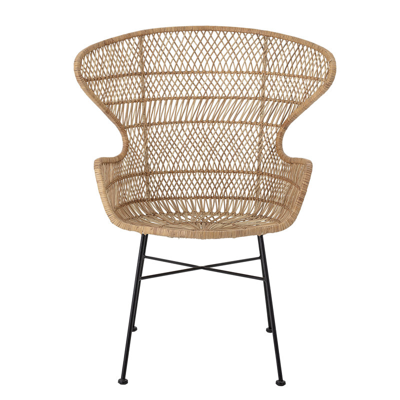 Bloomingville-collectie Oudon Lounge Chair Nature Rattan