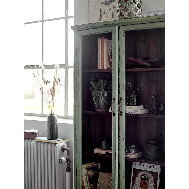 Bloomingville-collectie Hazem Cabinet Green Firwood
