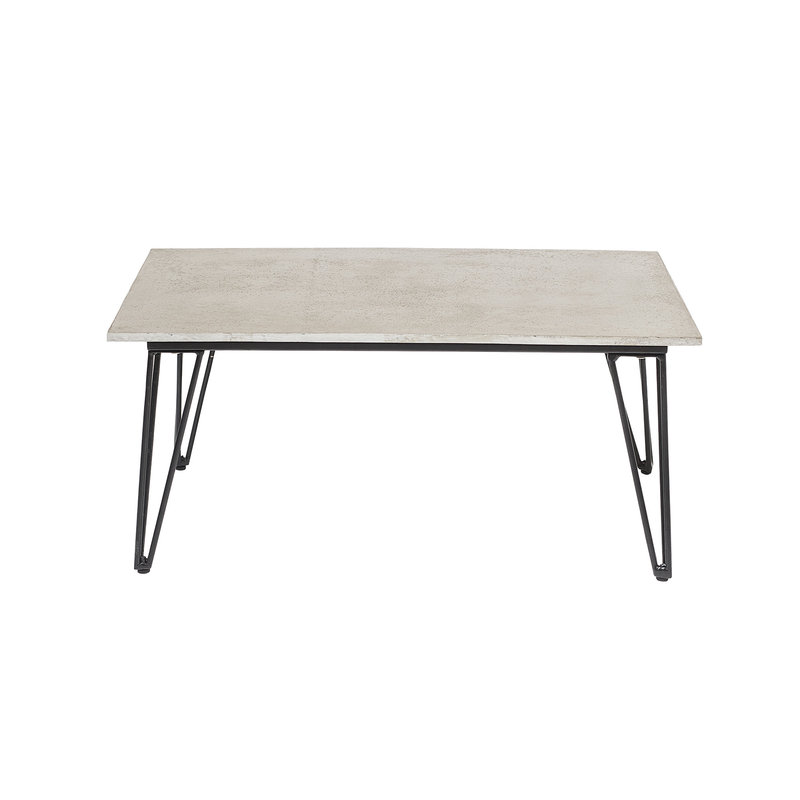 Bloomingville-collectie Mundo Coffee Table Grey Concrete