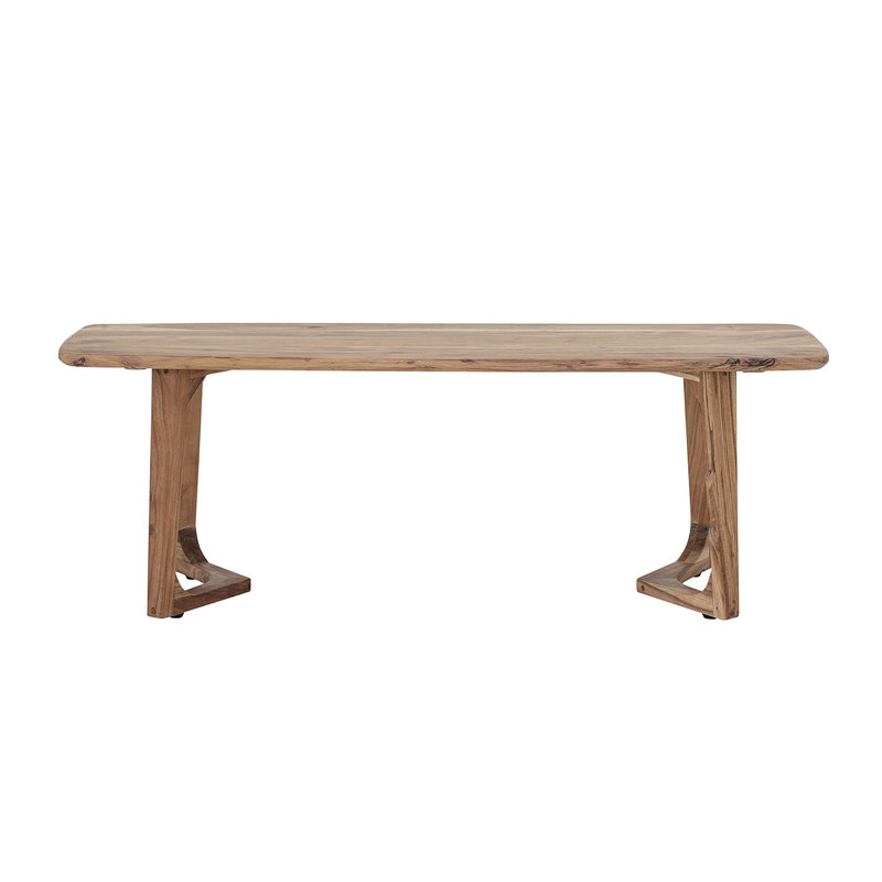 Bloomingville-collectie Luie Bench Brown Acacia