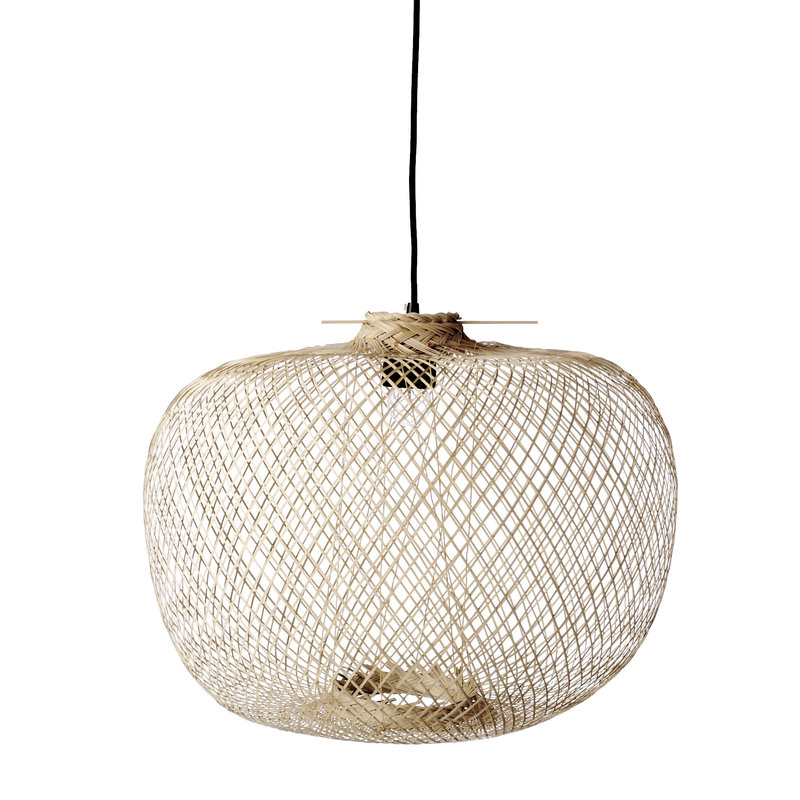 Bloomingville-collectie Rodi Pendant Lamp Nature Bamboo