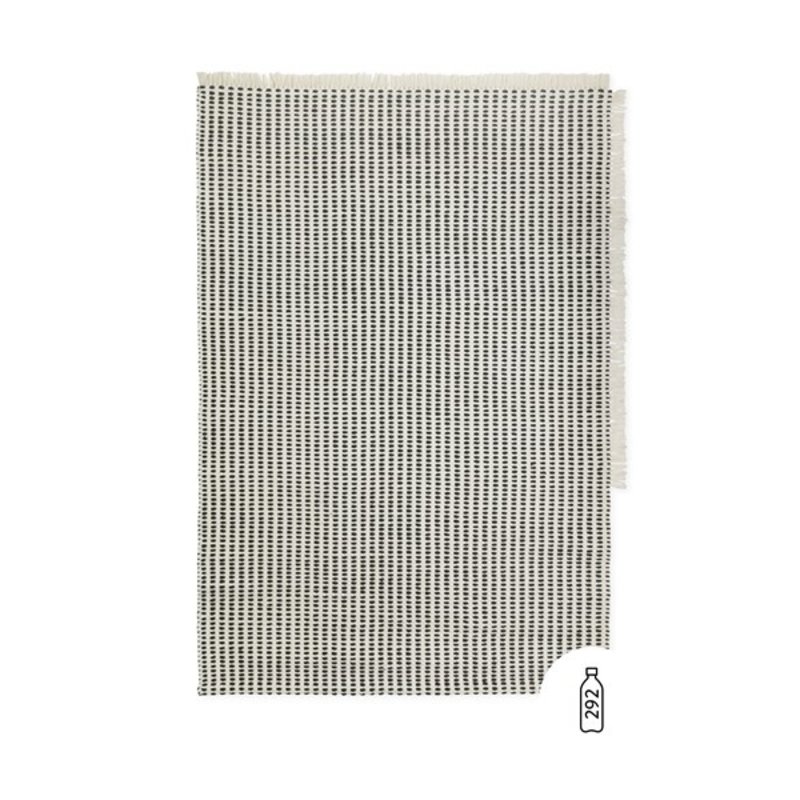 ferm LIVING-collectie Way Rug - Off-White/Blue 200x140 cm