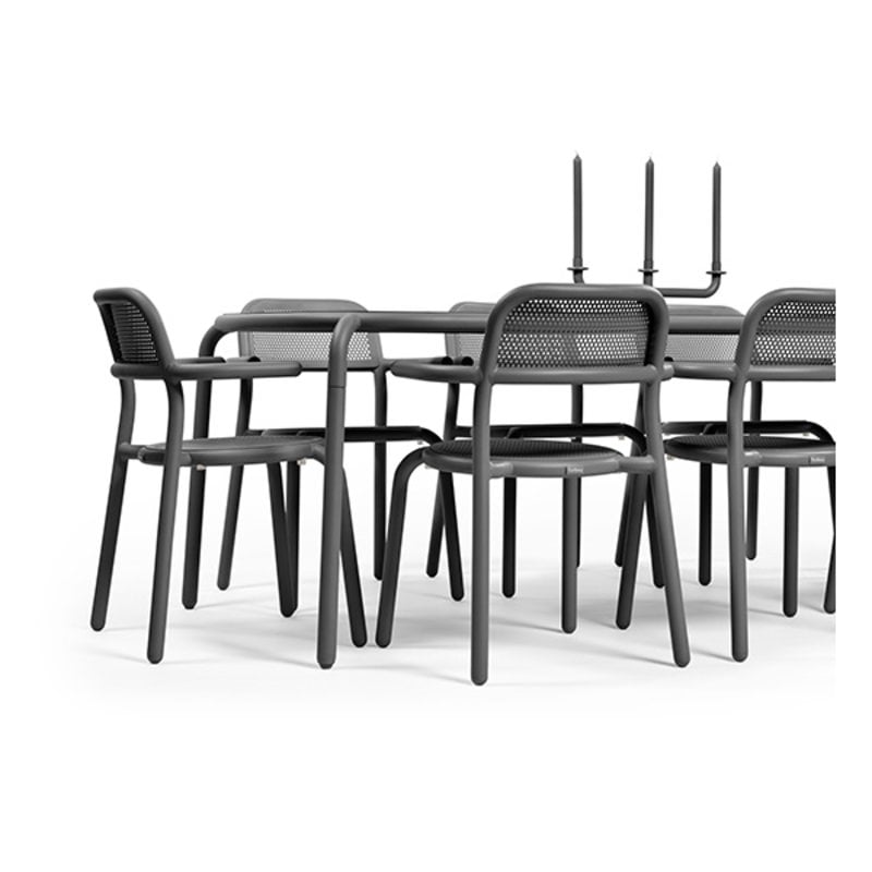 Fatboy-collectie Fatboy® Toní chair set anthracite (4 pcs)