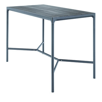 Houe FOUR Bar Table 160x90 cm, w/Aluminum Lamellas