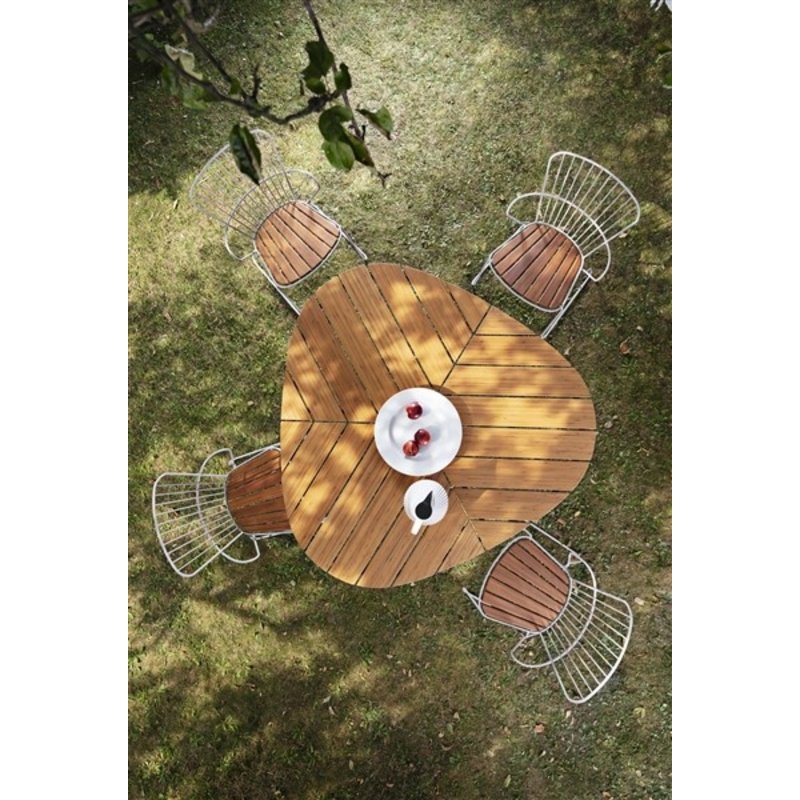 Houe-collectie LEAF outdoor dining table bamboo