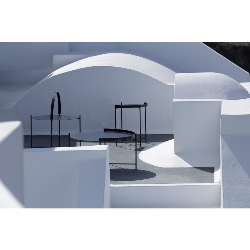 Houe-collectie EDGE Tray table Ø76 Black