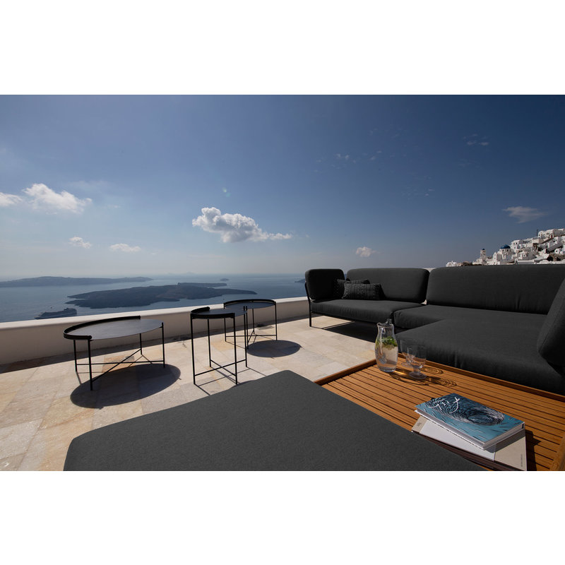 Houe-collectie EDGE Tray table Ø76 Black