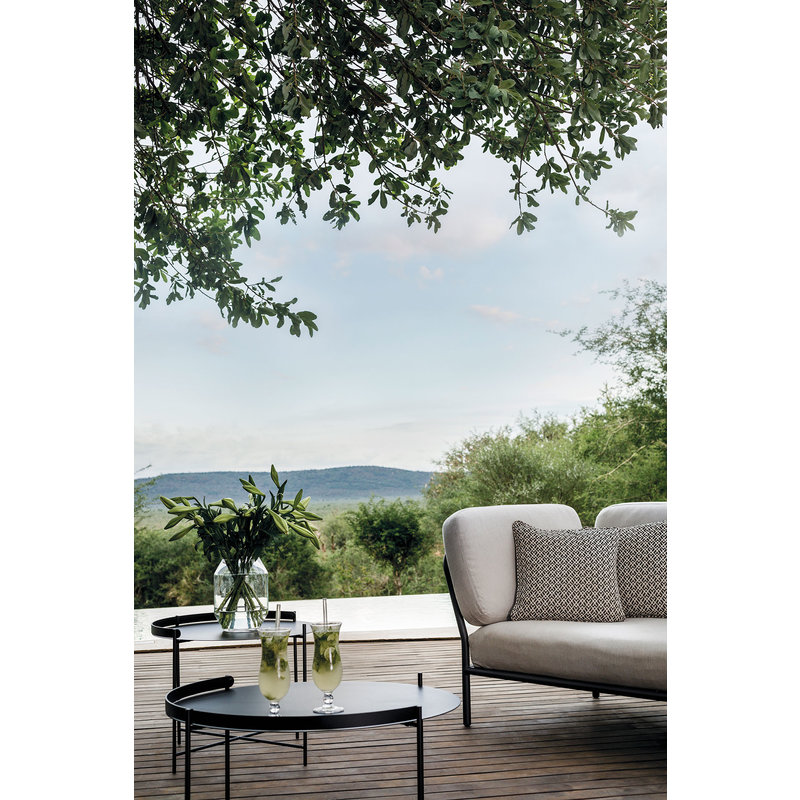 Houe-collectie EDGE Tray table Ø76 Black