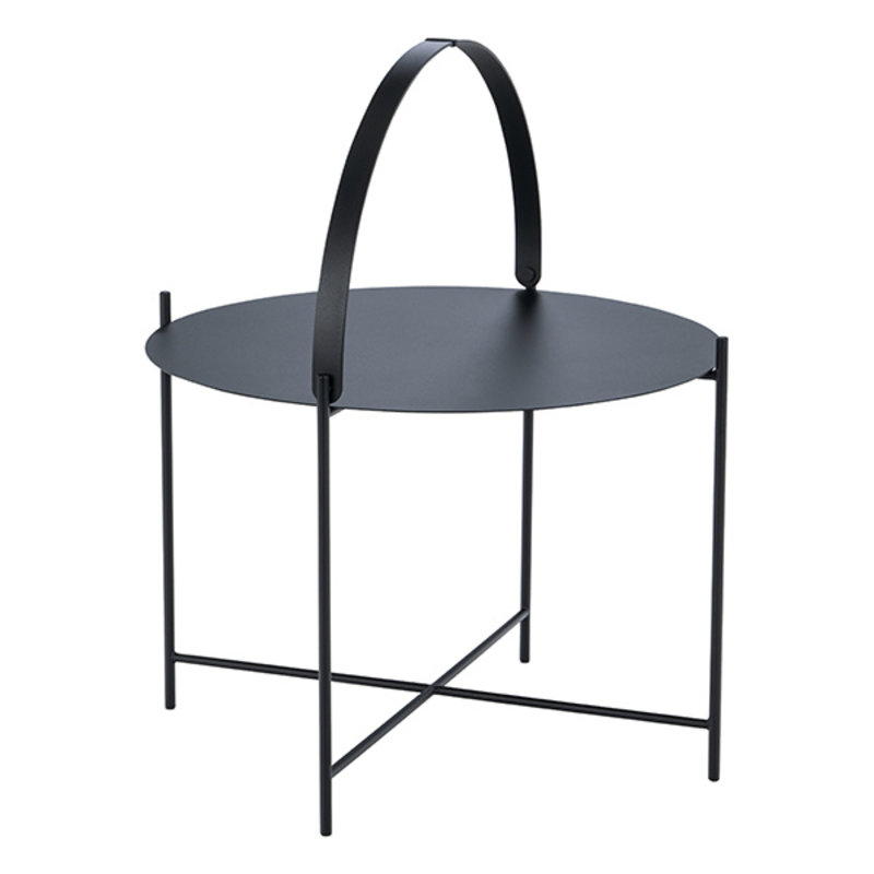 Houe-collectie EDGE Tray table Ø62 Black