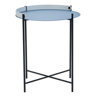 Houe EDGE bijzettafel Ø46 blauw