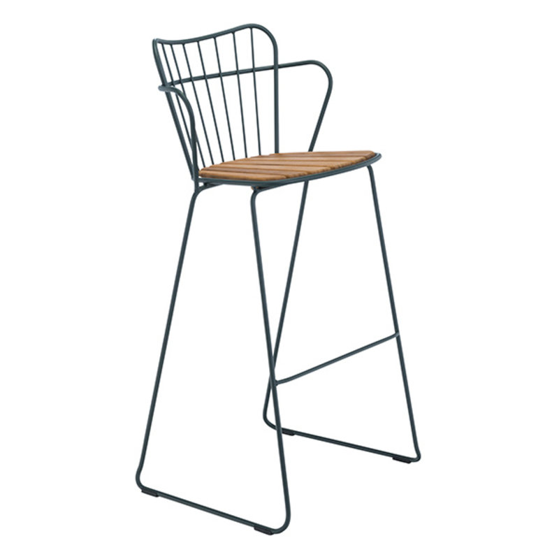 Houe-collectie PAON Bar Chair, Pine Green