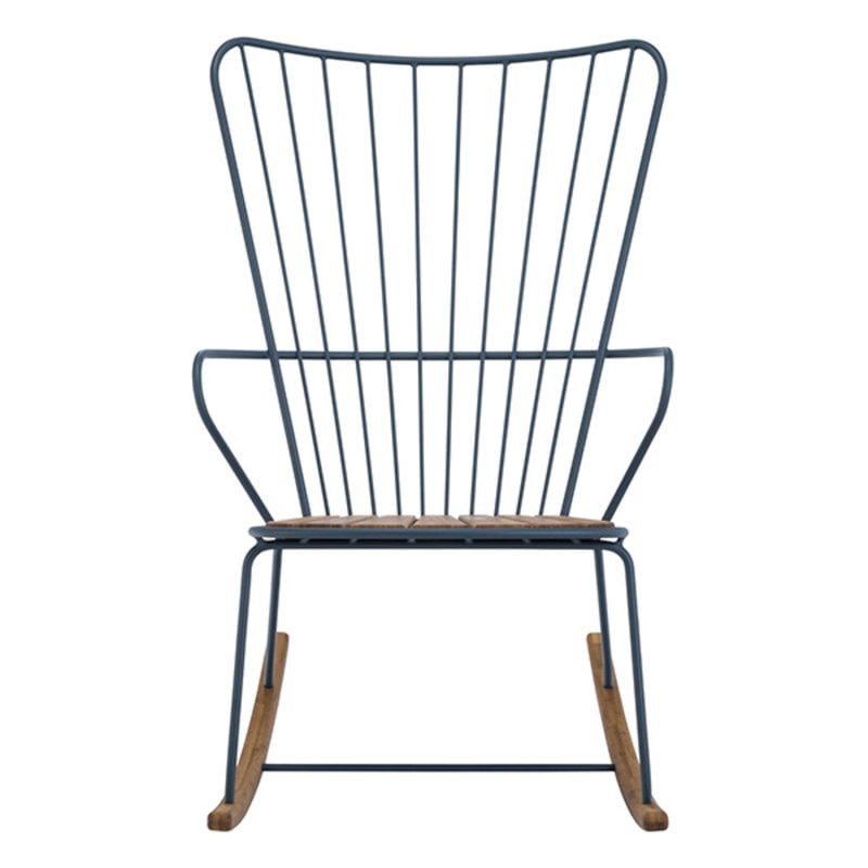 Houe-collectie PAON Rocking Chair, Midnight Blue