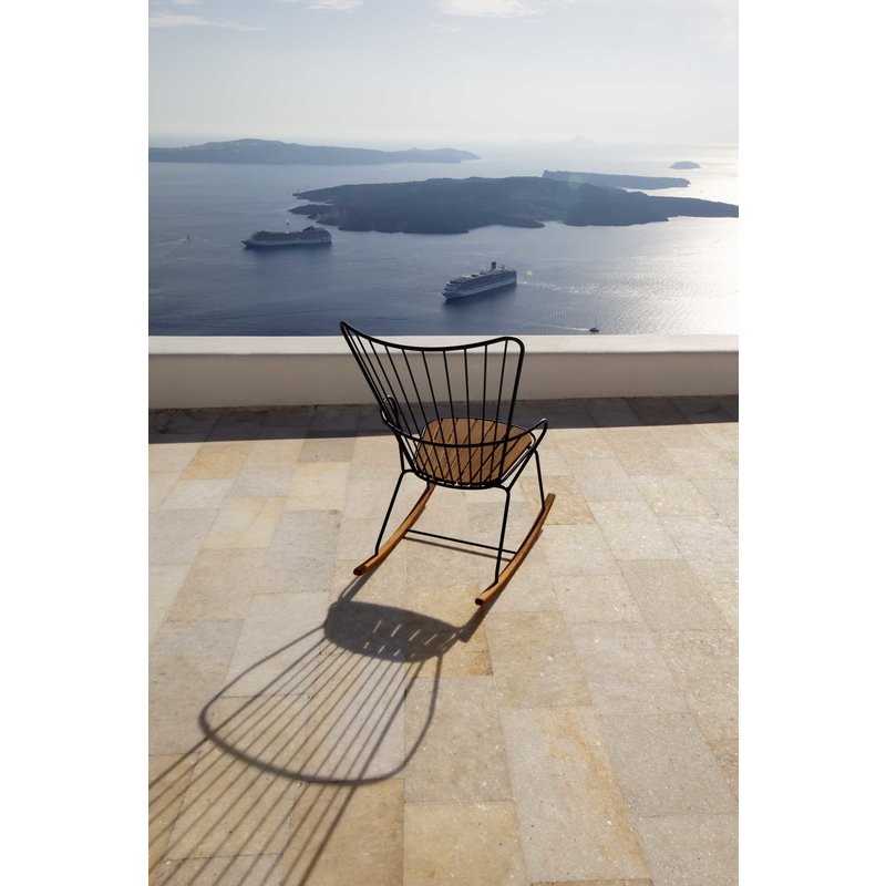 Houe-collectie PAON Rocking Chair, Midnight Blue