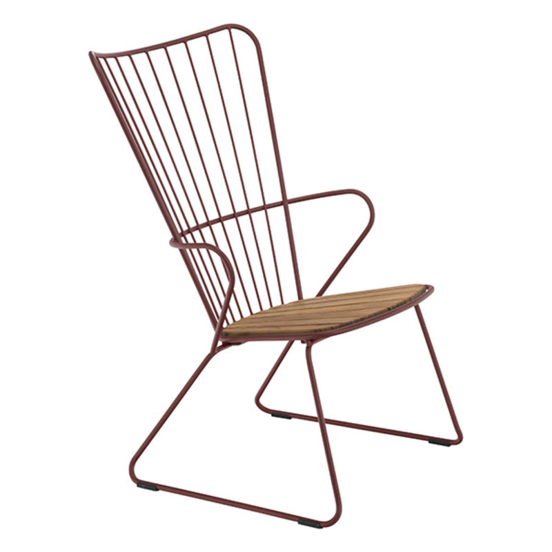 Houe-collectie PAON Lounge Chair, Paprika
