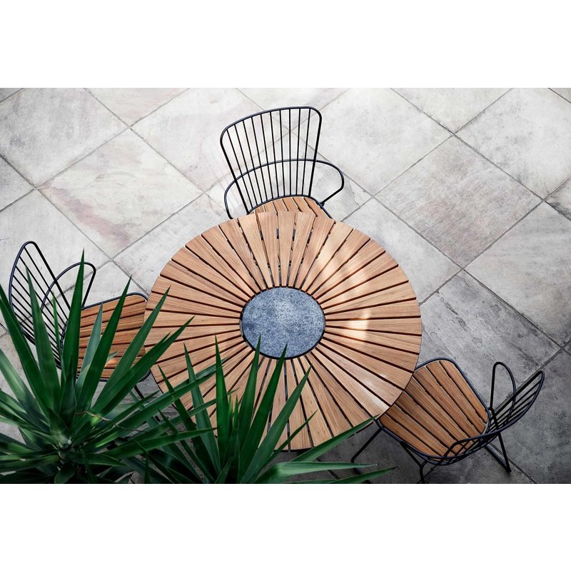 Houe-collectie PAON tuinstoel zwart